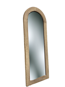 Cove Elm Floor Mirror Arched - 180cm