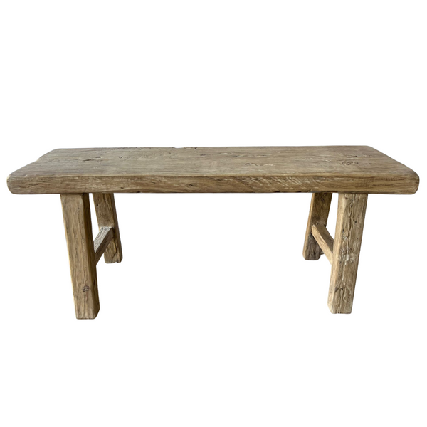 Cove Elm Bench Seat